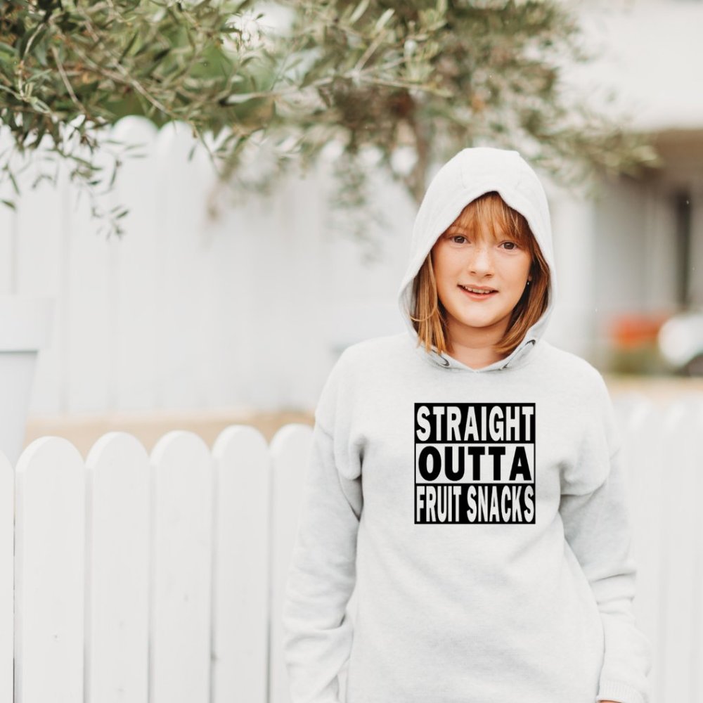 Straight Outta Fruit Snacks Youth Hoodie